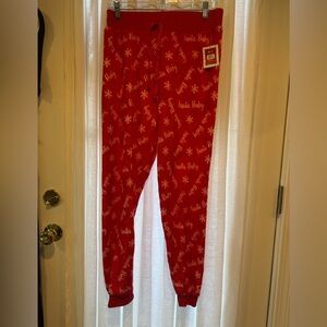 Santa Baby soft fleece women’s  Pajamas with Snowflake Print